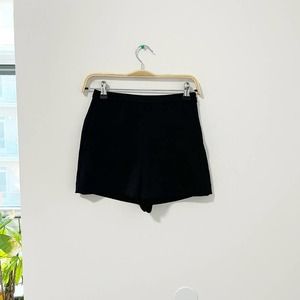 Aritzia Babaton Black Shorts Size 0